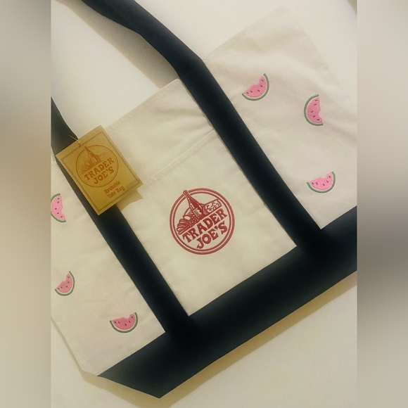 Trader Joe's Reusable Canvas Tote Bag** - Picture 1 of 5